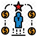 Employee Success Achievement Icon