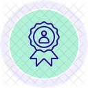 Employee Award Line Icon Icon