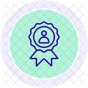 Employee Award Line Icon Icon