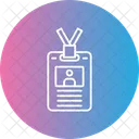 Employee Badge Icon