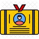 Employee Badge Identification Employee Icon
