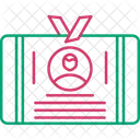 Employee Badge Identification Employee Icon