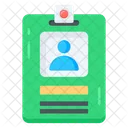 Id Card Employee Card Employee Badge Icon