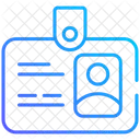 Employee Badge Icon