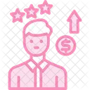 Employee Benefit Duotone Line Icon Icon