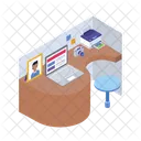 Employee Cabin  Icon