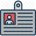 Employee Card Employee Data Employee Id Card Icon