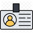 Employee card  Icon