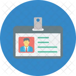 Employee Card  Icon