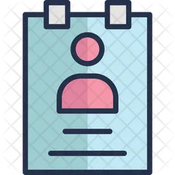 Employee Card  Icon