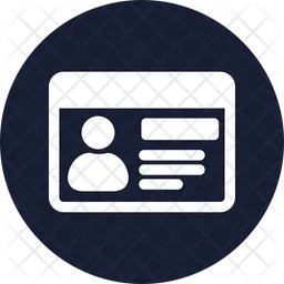 Employee card  Icon