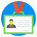 Employee Card Identity Icon