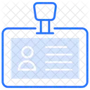 Employee Card  Icon