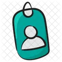 Employee Card Id Card Biodata Icon