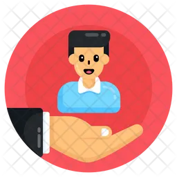 Employee Care  Icon