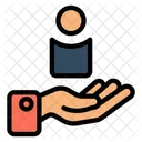 Employee Care Worker Care Use Care Icon