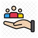 Employee Care  Icon