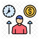 Expenses Salary Costs Icon
