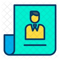 Employee Cv  Icon