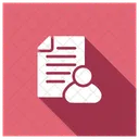 Employee Cv Resume Document Icon