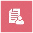 Employee Cv Resume Document Icon