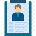 Employee Data  Icon