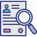 Employee data analysis  Icon
