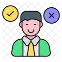 Employee Decisions Proactive Competence Icon