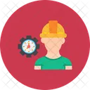 Management Worker Efficiency Worker Discipline Icon