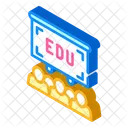 Colleagues Education Isometric Icon