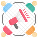 Employee Engagement Suitcase People Icon