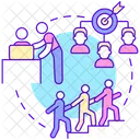 Hr Business Management Icon