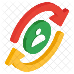 Employee exchange  Icon