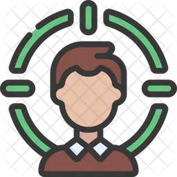 Employee Goal  Icon