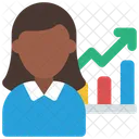 Employee Growth Growth Employment Icon
