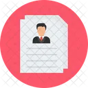 Employee Document Document Employee Icon