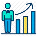 Employee Growth  Icon