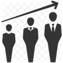 Employee growth  Icon