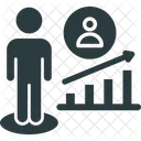 Employee Growth  Icon
