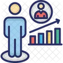 Employee growth  Icon