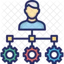 Employee growth  Icon