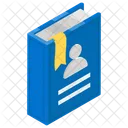 Employee Handbook Rule Book Company Booklet Icon