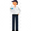 Woman Employee Girl Icon