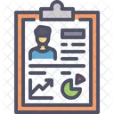 Employee Performance Report Icon