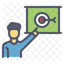 Employee Target Goal Icon