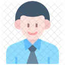 Employee Worker Businessman Icon