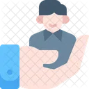 Employee Leader Human Resources Icon