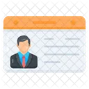 Id Card Employee Card Employee Badge Icon