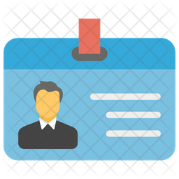 Employee Id Icon Of Flat Style Available In Svg Png Eps Ai Icon Fonts