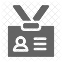 Employee Identification card  Icon